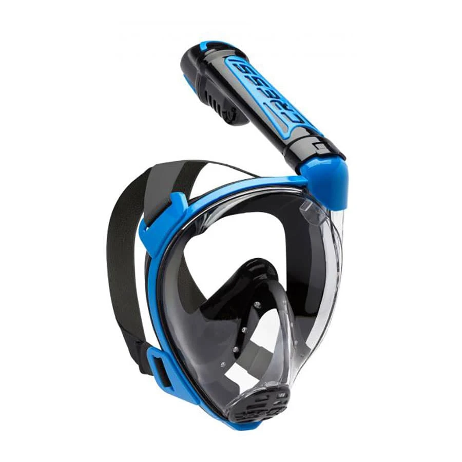 Cressi Duke Schnorchelmaske Blau/schwarz 3 Cressi Duke Schnorchelmaske Blau/schwarz