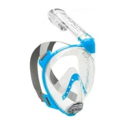 Cressi Baron Schnorchelmaske Hellblau