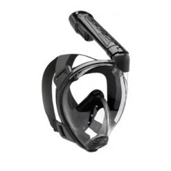 Cressi Baron Schnorchelmaske Mattschwarz