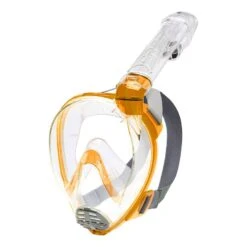 Cressi Baron Kinder Schnorchelmaske Gelb