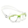 Cressi Moon Weiß-grüne Tauchmaske Mit Klaren Gläsern Für Kinder -Aqua Style Verkauf cri adn200667 001