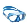 Cressi Moon Colorama Blaue Tauchmaske Mit Klaren Gläsern Für Kinder -Aqua Style Verkauf cri adn200720 001