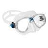 Cressi Marea Weiß-blaue Tauchmaske Mit Klaren Gläsern -Aqua Style Verkauf cri adn281020 001