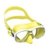 Tauchmaske Cressi Marea Colorama Gelb Weiß Mit Klaren Gläsern