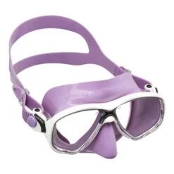 Tauchmaske Cressi Marea Colorama Lila-weiß Mit Klaren Gläsern