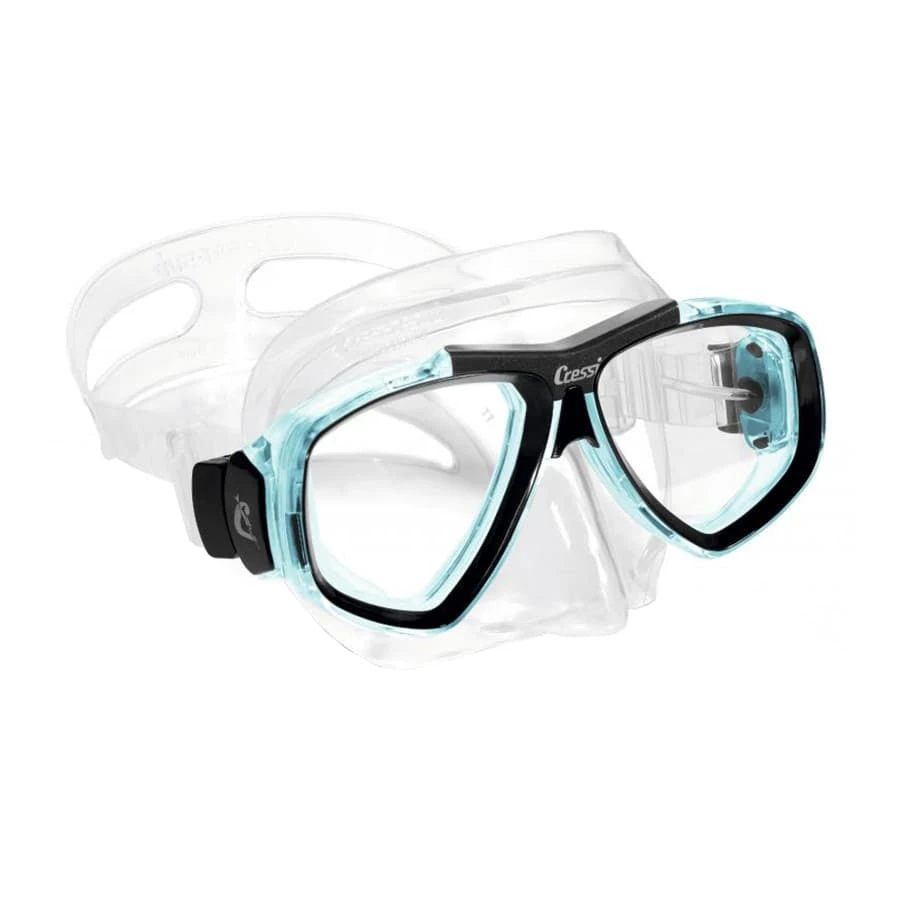 Cressi Focus Weiß Hellblau Tauchmaske Mit Klaren Gläsern 3 Cressi Focus Weiß Hellblau Tauchmaske Mit Klaren Gläsern