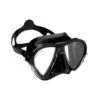 Cressi Matrix Tauchermaske Schwarz Mit Klaren Gläsern