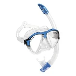 Set Cressi Matrix + Gamma Weiß Blau