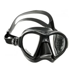 Cressi Air Scuba Maske Schwarz Mit Klaren Gläsern