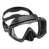 Cressi Liberty Scuba Maske Schwarz Grau Mit Klaren Gläsern -Aqua Style Verkauf cri ads455050 001
