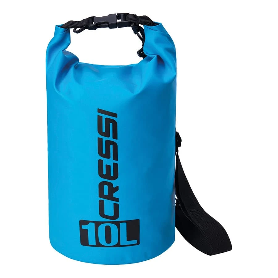 Cressi Dry PVC 10L Rucksack Hellblau 3 Cressi Dry PVC 10L Rucksack Hellblau