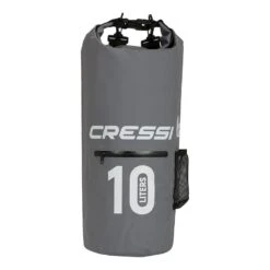 Cressi Dry PVC Reißverschluss 10L Rucksack Grau