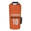 Cressi Dry PVC Reißverschluss 10L Rucksack Orange