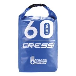 Cressi Dry PVC 60L Rucksack Blau
