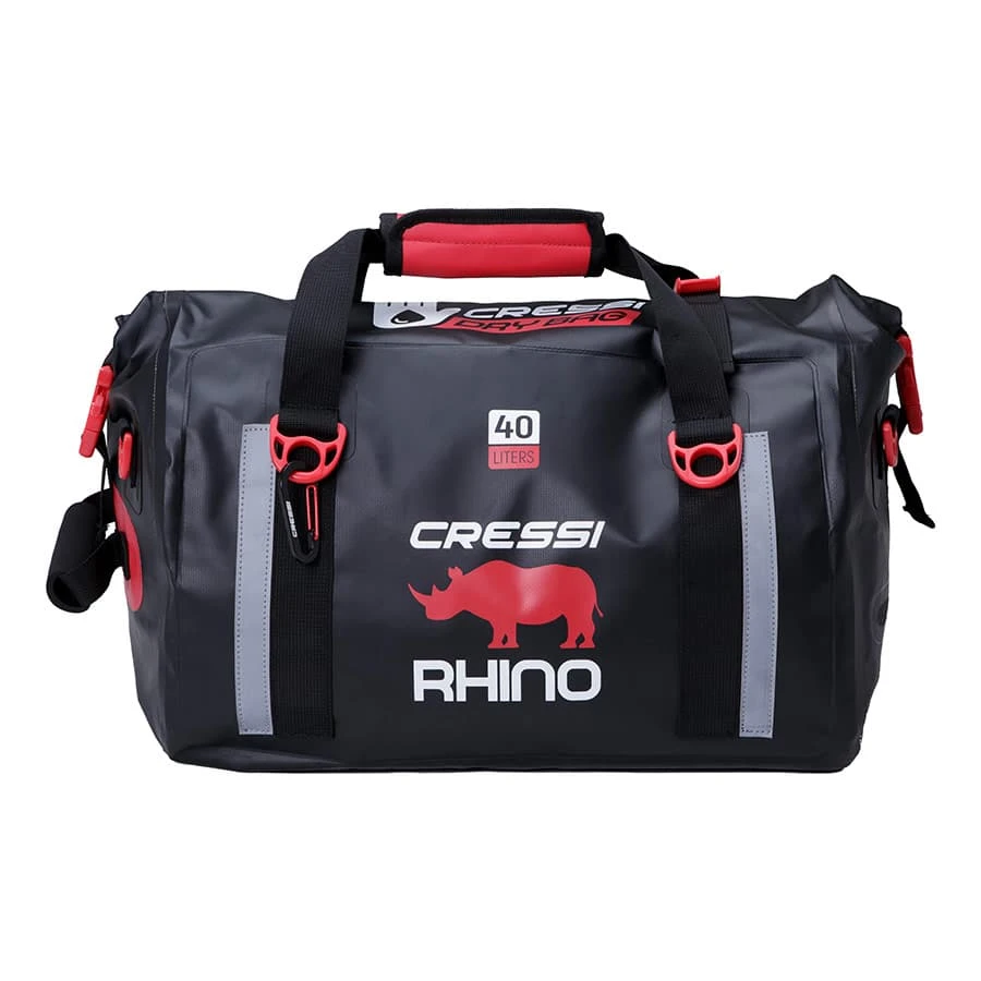 Cressi Rinho Dry PVC 40L Tasche Schwarz 3 Cressi Rinho Dry PVC 40L Tasche Schwarz