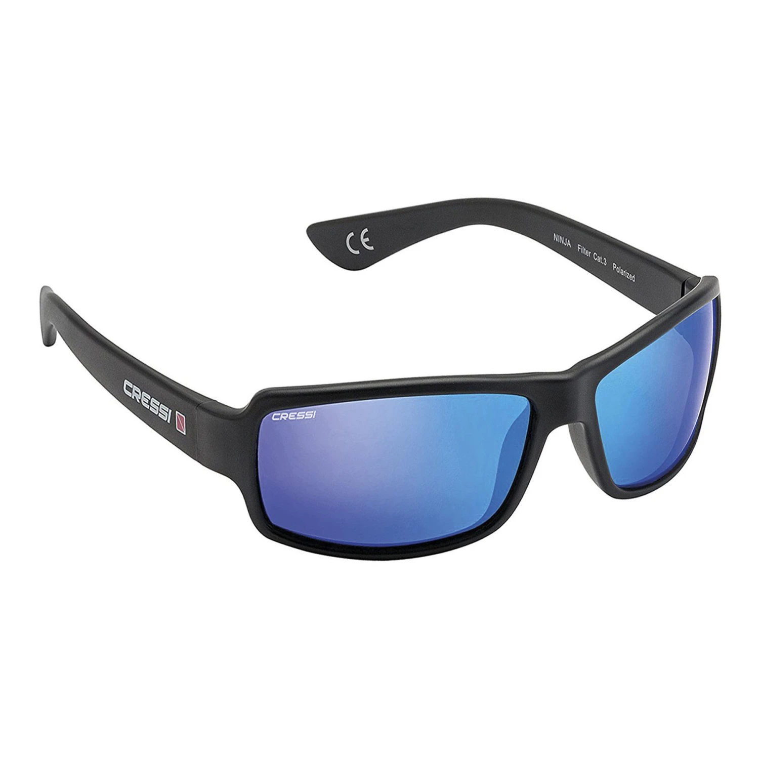 Cressi Ninja Floating Brille Schwarz Mit Lilanen Polarisierten Gläsern 3 Cressi Ninja Floating Brille Schwarz Mit Lilanen Polarisierten Gläsern