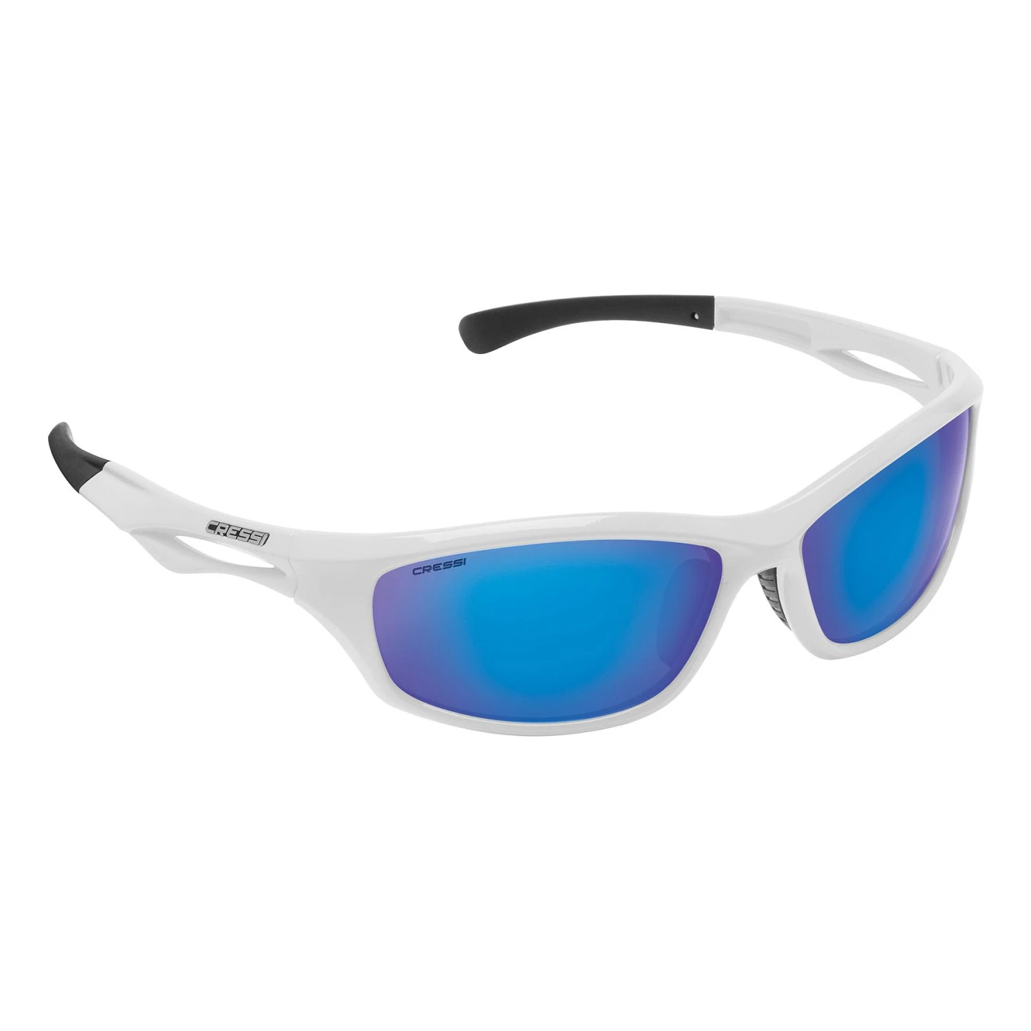 Cressi Sniper Brille Weiß Mit Blauen Polarisierten Gläsern 3 Cressi Sniper Brille Weiß Mit Blauen Polarisierten Gläsern