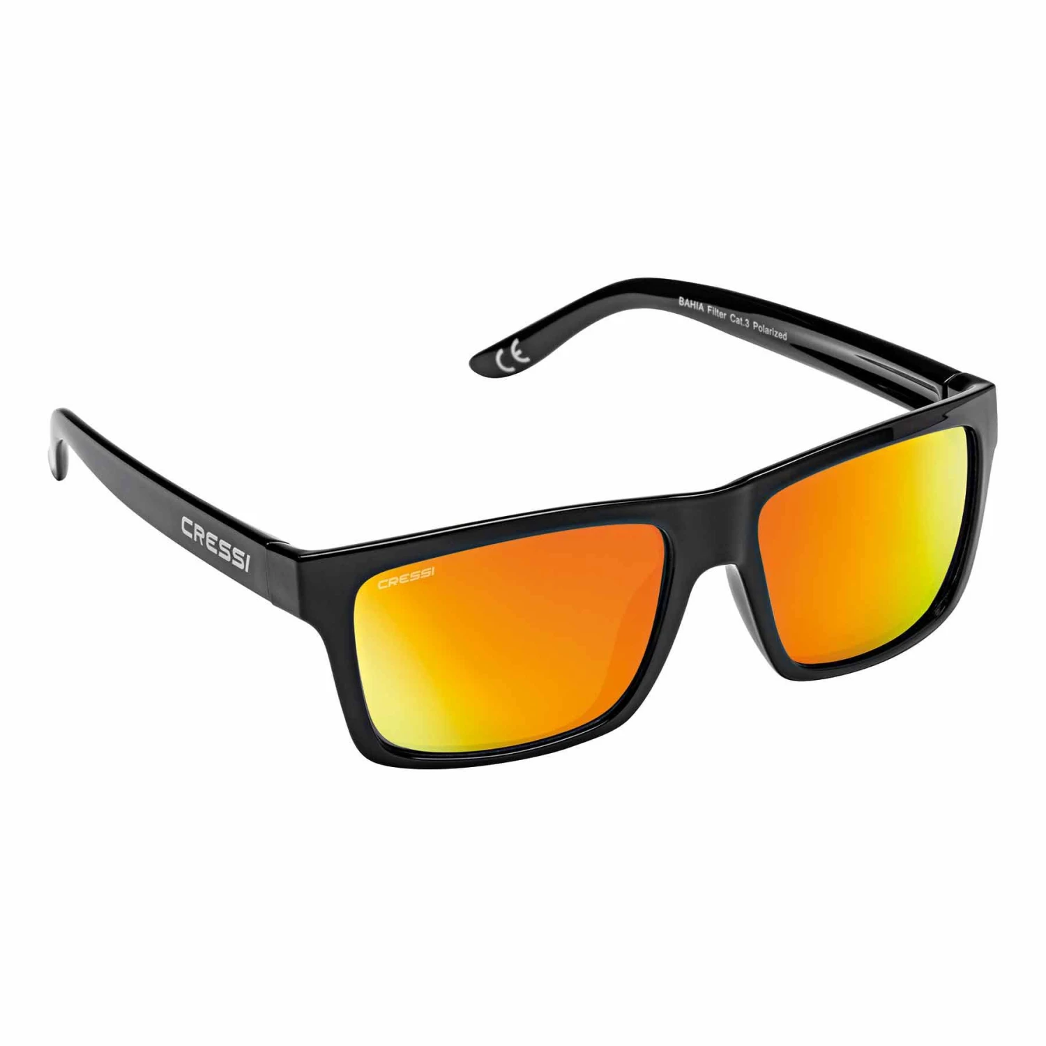 Cressi Bahia Brille Schwarz Mit Orangenen Polarisierten Gläsern 3 Cressi Bahia Brille Schwarz Mit Orangenen Polarisierten Gläsern