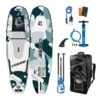 CRESSI Isup Tiger Shark 10'2" Paddle Surf Board Set Aufblasbar Grau -Aqua Style Verkauf cri ena041025 002 1