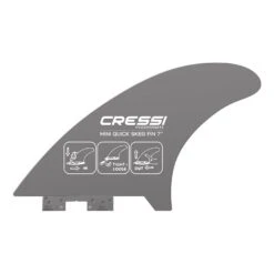 CRESSI Mini-Surfbrett-Kiel 7" Schwarz