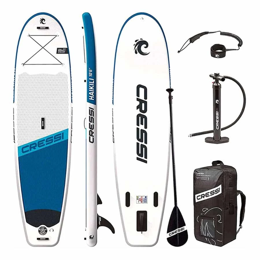 Cressi Isup Haikili 10'6" Paddle Surf Board Set Aufblasbar Weiß 3 Cressi Isup Haikili 10'6" Paddle Surf Board Set Aufblasbar Weiß