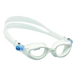 Schwimmbrille Cressi Rocks Weiß Blau Mit Klaren Gläsern