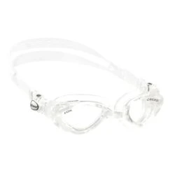 Cressi Fox Schwimmbrille Weiß Mit Klaren Gläsern