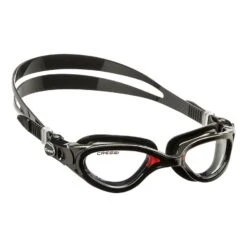 Cressi Flash Schwimmbrille Schwarz Mit Transparenten Gläsern