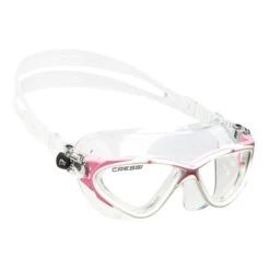 Schwimmbrille Cressi Planet Weiß Rosa Mit Klaren Gläsern