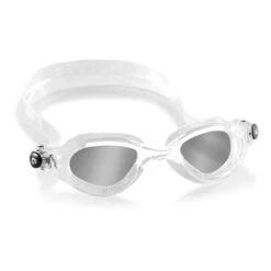 Cressi Flash Medium Schwimmbrille Weiß Mit Getönten Gläsern