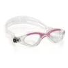 Cressi Flash Medium Schwimmbrille Weiß/rosa Mit Transparenten Gläsern -Aqua Style Verkauf cri fde203040 001