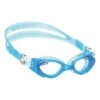 Cressi King Crab Schwimmbrille Hellblau Mit Transparenten Gläsern -Aqua Style Verkauf cri fde203122 001