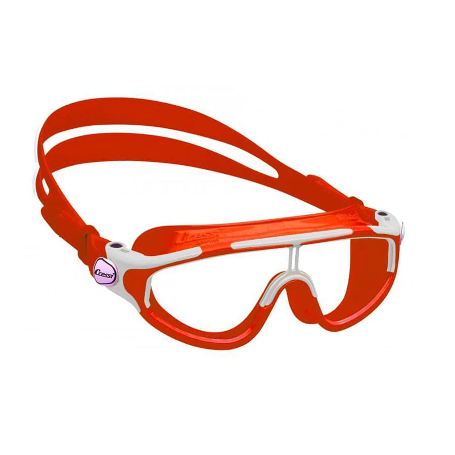 Cressi Baloo Kinder Schwimmbrille Rot-orange 3 Cressi Baloo Kinder Schwimmbrille Rot-orange
