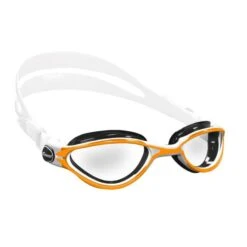 Cressi Thunder Schwimmbrille Orange/weiß Mit Transparenten Gläsern