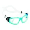 Schwimmbrille Cressi Galileo Glass Weiß Hellblau Mit Klaren Gläsern -Aqua Style Verkauf cri fde205599 001