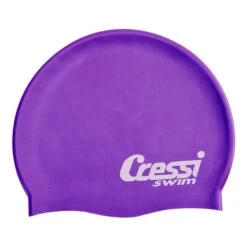 Cressi Silikon Schwimmkappe Lila