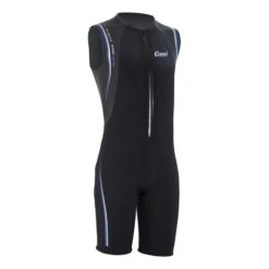 Cressi Uomo Badeanzug Weiß Blau Schwarz