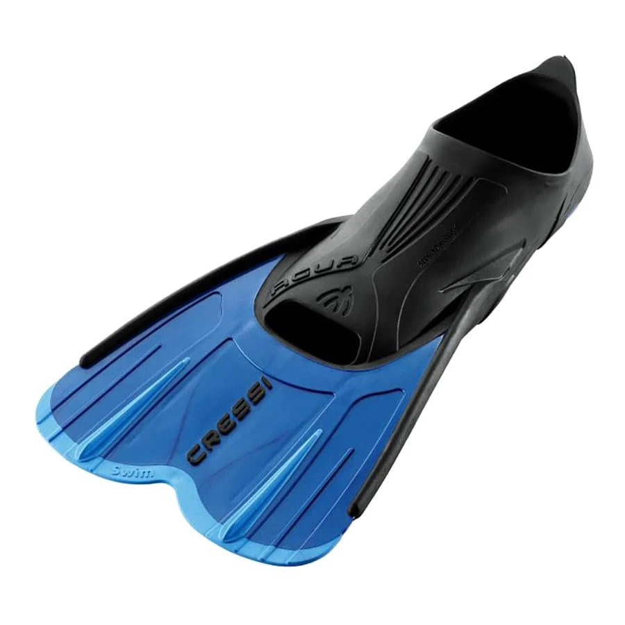 Cressi Agua Short Flossen Blau/schwarz 3 Cressi Agua Short Flossen Blau/schwarz